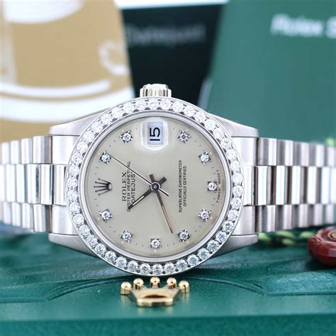 fake rolex president gold|rolex presidential white gold price.